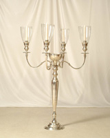 Click and Rent On line the Reggina's Style Candelabras